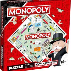 Monopoly Game Board – 1000-Piece Puzzle (Pre-Loved)